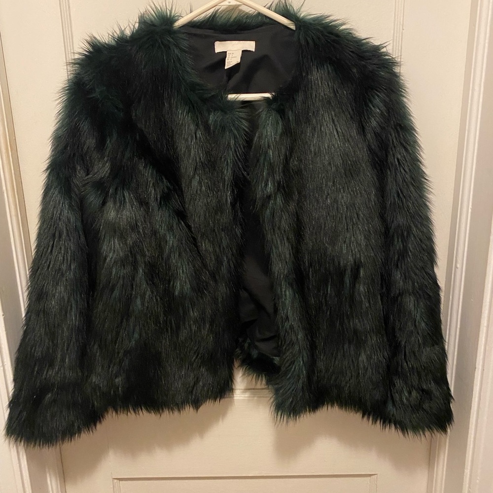 H&M Faux Fur Jacket